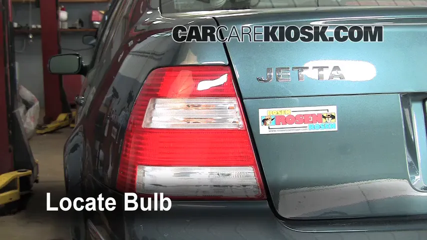 2004 Volkswagen Jetta GL 2.0L 4 Cyl. Sedan Lights Reverse Light (replace bulb)